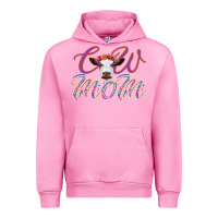 Fuchsia Pink Cow Mom Urban Hoodie - Bettercallsaul