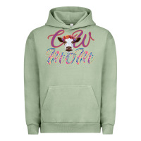 Pigment Oil Green Cow Mom Urban Hoodie - Bettercallsaul