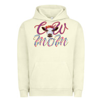 Pigment Pistachio Cow Mom Urban Hoodie - Bettercallsaul