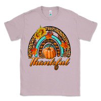 Lilac thankful pumpkin rainbow Classic Tee - BundleAndBundleShop