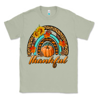 Matcha thankful pumpkin rainbow Classic Tee - BundleAndBundleShop