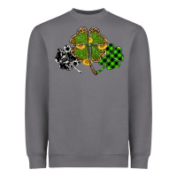 Storm st patricks day shamrock gold Heavyweight Sweatshirt - RanaPortraitStore