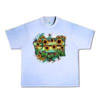 Grape Ice washingTon State Map Urban Heavy Tee - RanaPortraitStore