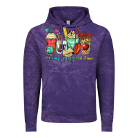 100 Days Of Coffee And Chaos Coffee Cups Vintage Hoodie | Teevron