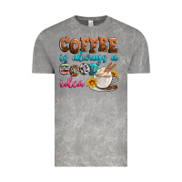 Cloud Rock coffee is always good idea Vintage Tee - Zillion Design Studio