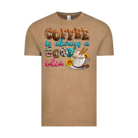 Vintage Coffee coffee is always good idea Vintage Tee - Zillion Design Studio