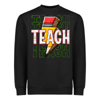 Black teach Heavyweight Sweatshirt - texasbilliewilder