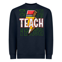 Navy teach Heavyweight Sweatshirt - texasbilliewilder