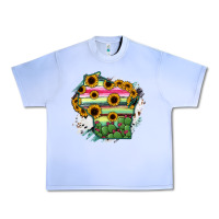 Grape Ice Wisconsin State Map Urban Heavy Tee - RanaPortraitStore