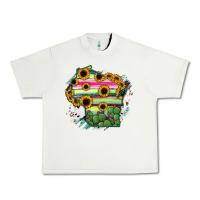 Pistachio Wisconsin State Map Urban Heavy Tee - RanaPortraitStore