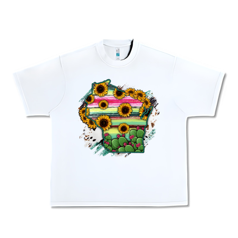 Wisconsin State Map Urban Heavy Tee by RanaPortraitStore | Teevron