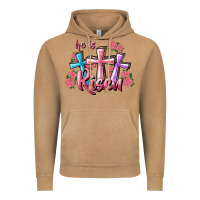 Vintage Camel He Is Risen Cross Vintage Hoodie - RanaPortraitStore