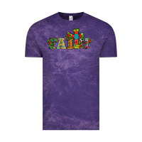 Cloud Purple christmas cross faith Vintage Tee - RanaPortraitStore