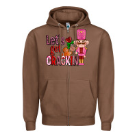 Chestnut lets get crackin with nutcrackers ado Zipper Hoodie - AdoDesignShop