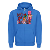 True Royal lets get crackin with nutcrackers ado Zipper Hoodie - AdoDesignShop