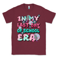 Burgundy in my last day of school era Classic Tee - JahusDesignShop