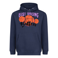 Navy busy raising ballers Heavyweight Hoodie - MaliasSmallBusiness