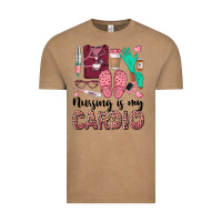Vintage Coffee nursing is my cardio Vintage Tee - BarkalooDesign