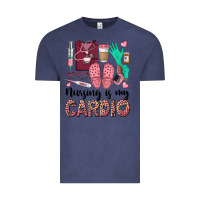 Vintage Denim nursing is my cardio Vintage Tee - BarkalooDesign