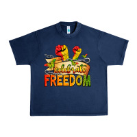 Navy We are black history juneteenth Urban Heavy Tee - Zillion Design Studio