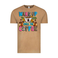 Vintage Camel wake up and smell the coffee Vintage Tee - Zillion Design Studio