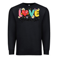 Black love grandma life Premium Sweatshirt - MaliasSmallBusiness