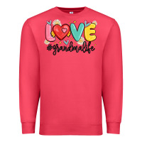 Cardinal love grandma life Premium Sweatshirt - MaliasSmallBusiness