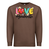 Chestnut love grandma life Premium Sweatshirt - MaliasSmallBusiness