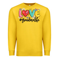 Lemon love grandma life Premium Sweatshirt - MaliasSmallBusiness
