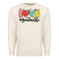 Sandshell love grandma life Premium Sweatshirt - MaliasSmallBusiness