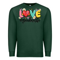 Sports Green love grandma life Premium Sweatshirt - MaliasSmallBusiness