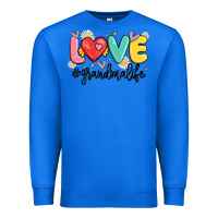 True Royal love grandma life Premium Sweatshirt - MaliasSmallBusiness