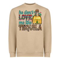 Mushroom he don t love me like tequila Heavyweight Sweatshirt - Zillion Design Studio