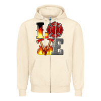 Sandshell firefighter love Zipper Hoodie - Artiststas
