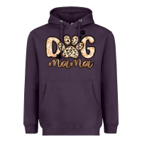 Plum dog mama Heavyweight Hoodie - MaliasSmallBusiness