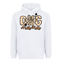 White dog mama Heavyweight Hoodie - MaliasSmallBusiness