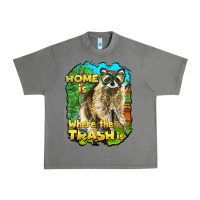Tornado raccoon home is where the trash is Urban Heavy Tee - BarkalooDesign