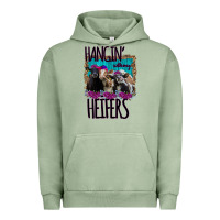 Pigment Oil Green Hangin With My Heifers Urban Hoodie - Bettercallsaul