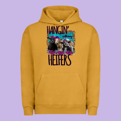 Hangin With My Heifers Urban Hoodie Designed By Bettercallsaul