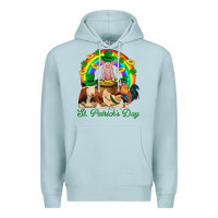 Blue Mist St. Patrick's Day Farm Animal Png Premium Hoodie - BundleAndBundleShop