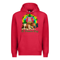 Cardinal St. Patrick's Day Farm Animal Png Premium Hoodie - BundleAndBundleShop