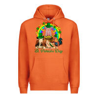Carrot St. Patrick's Day Farm Animal Png Premium Hoodie - BundleAndBundleShop