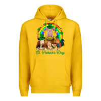 Lemon St. Patrick's Day Farm Animal Png Premium Hoodie - BundleAndBundleShop