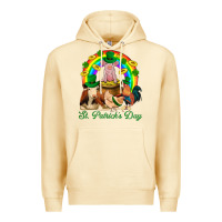 Pina Colada St. Patrick's Day Farm Animal Png Premium Hoodie - BundleAndBundleShop