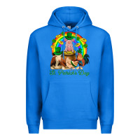 True Royal St. Patrick's Day Farm Animal Png Premium Hoodie - BundleAndBundleShop