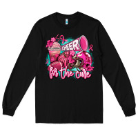 Black cheer for the cure Long Sleeve Tee - AdoDesignShop