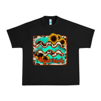 Black aquarius turquoise cowhide Urban Heavy Tee - RanaPortraitStore