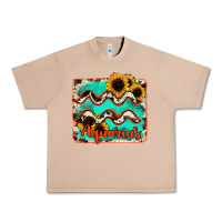 Burro aquarius turquoise cowhide Urban Heavy Tee - RanaPortraitStore