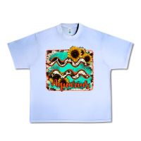 Grape Ice aquarius turquoise cowhide Urban Heavy Tee - RanaPortraitStore
