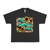 Pigment Black aquarius turquoise cowhide Urban Heavy Tee - RanaPortraitStore